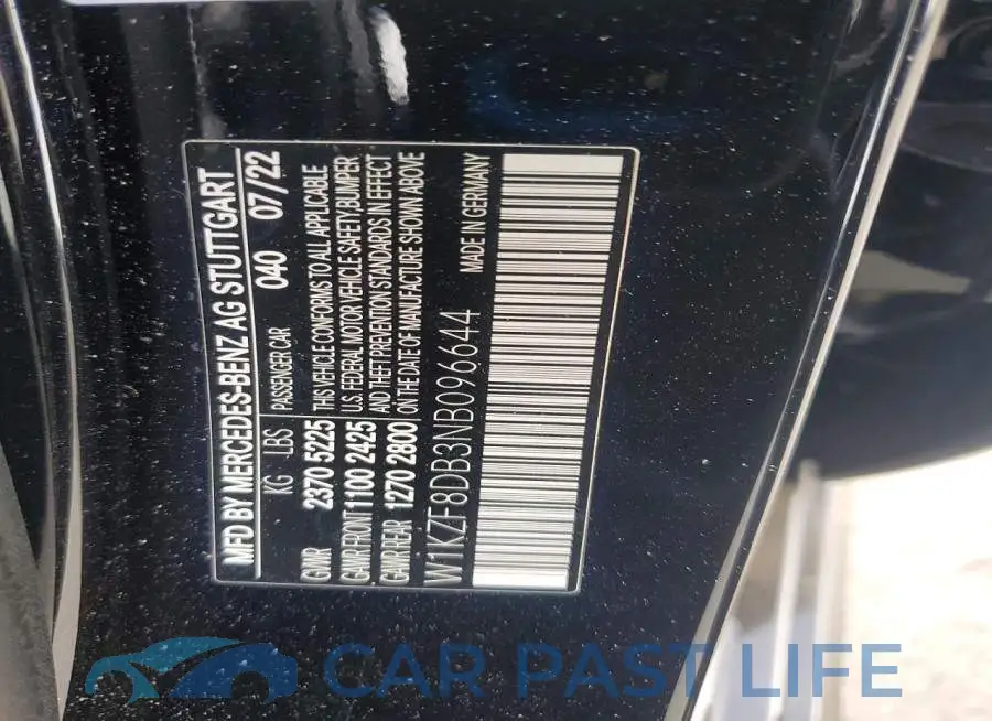 W1KZF8DB3NB096644# 12