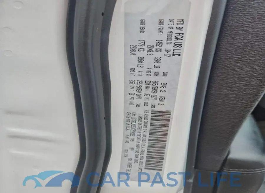 1C4RDJAG5JC210199# 13