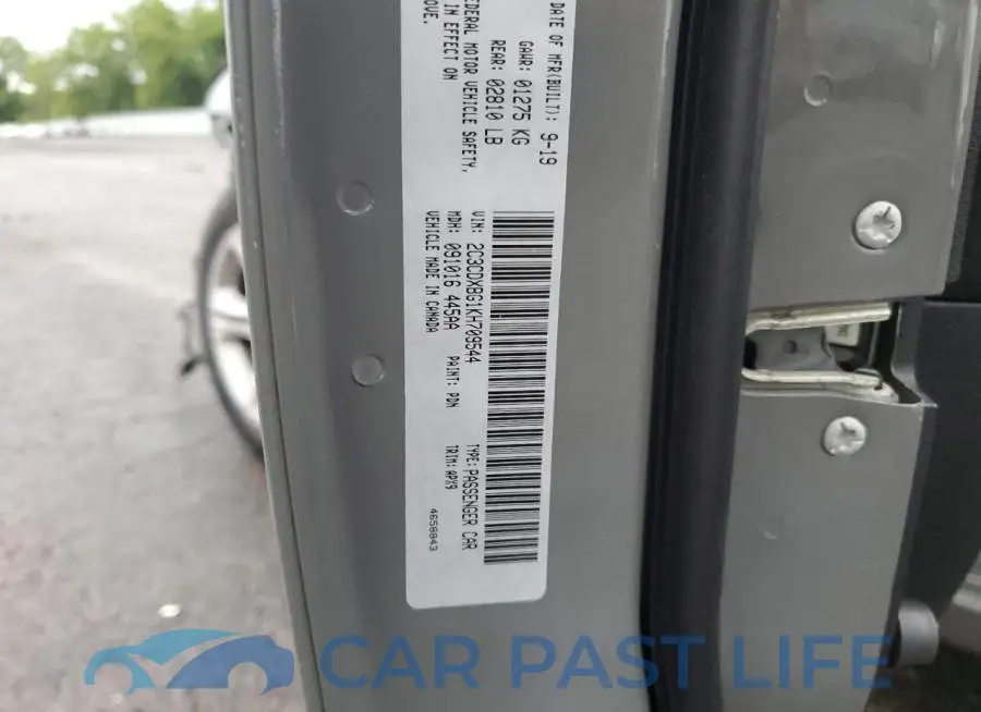 2C3CDXBG1KH709544# 10