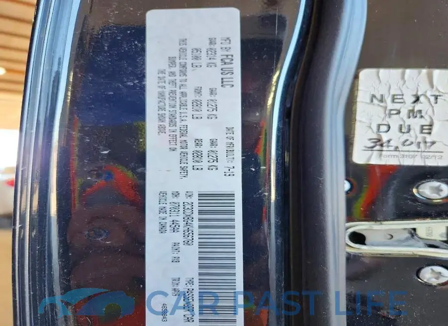 2C3CDXBG4KH656760# 12