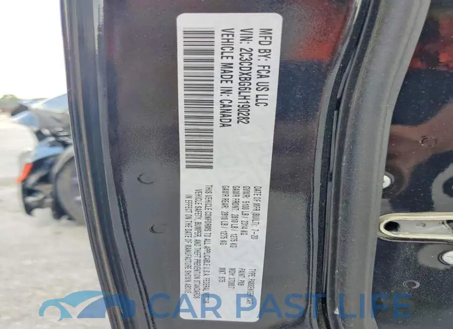 2C3CDXBG6LH190282# 12