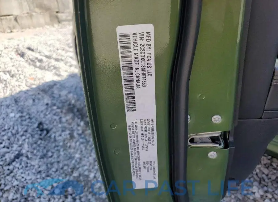 2C3CDXCT8MH674869# 12