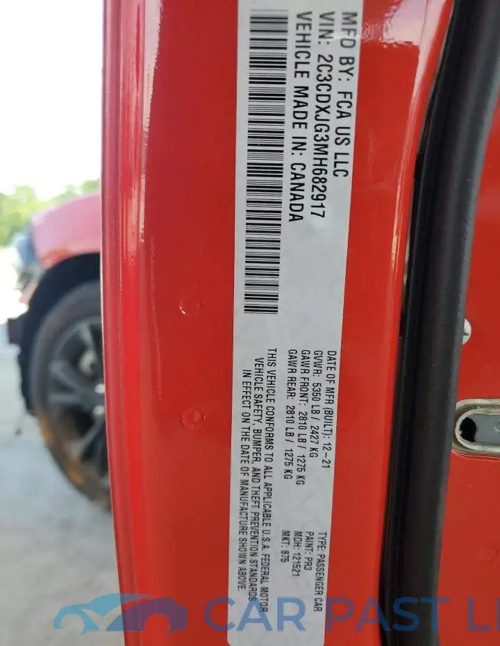 2C3CDXJG3MH682917# 13