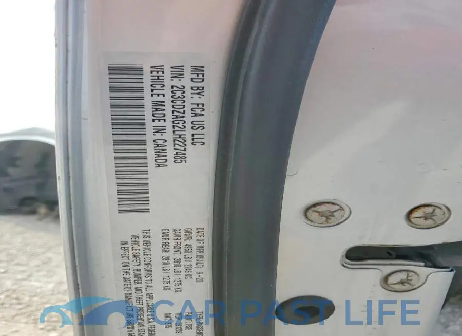 2C3CDZAG2LH227485# 12