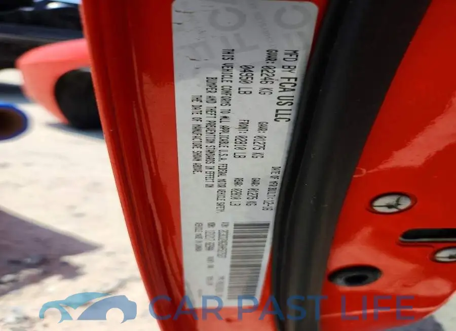 2C3CDZAG3HH527527# 12