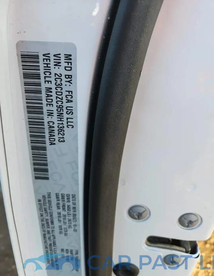 2C3CDZC95NH136213# 12