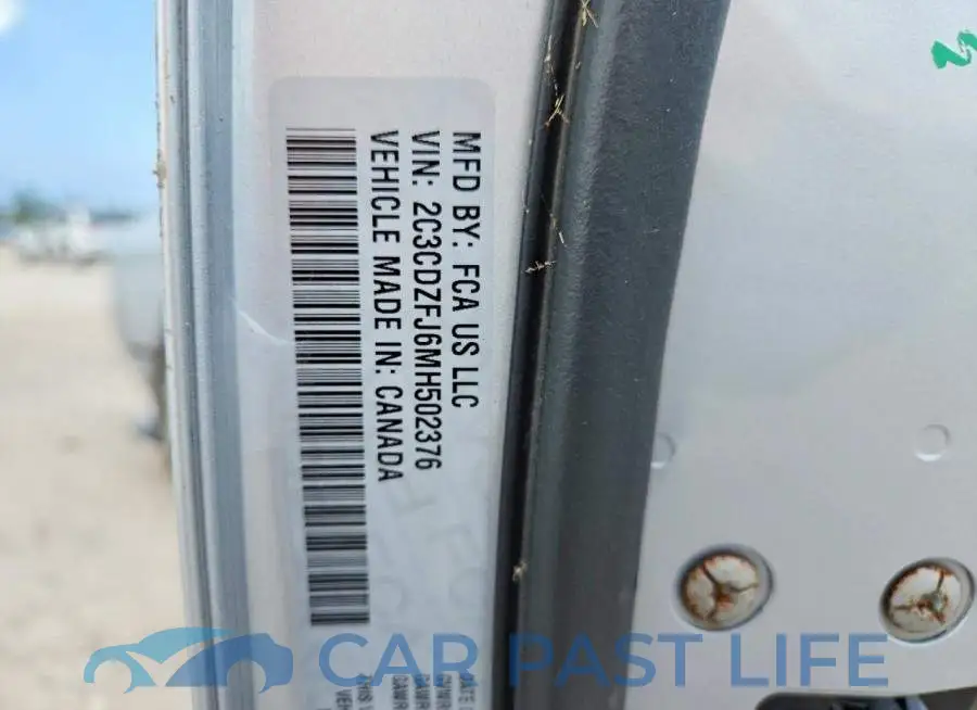2C3CDZFJ6MH502376# 12