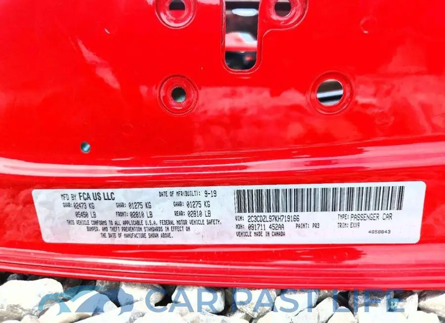 2C3CDZL97KH719166# 13