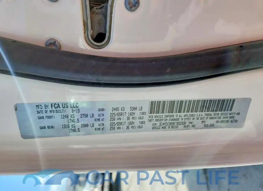 3C4PDCAB9KT852938# 13