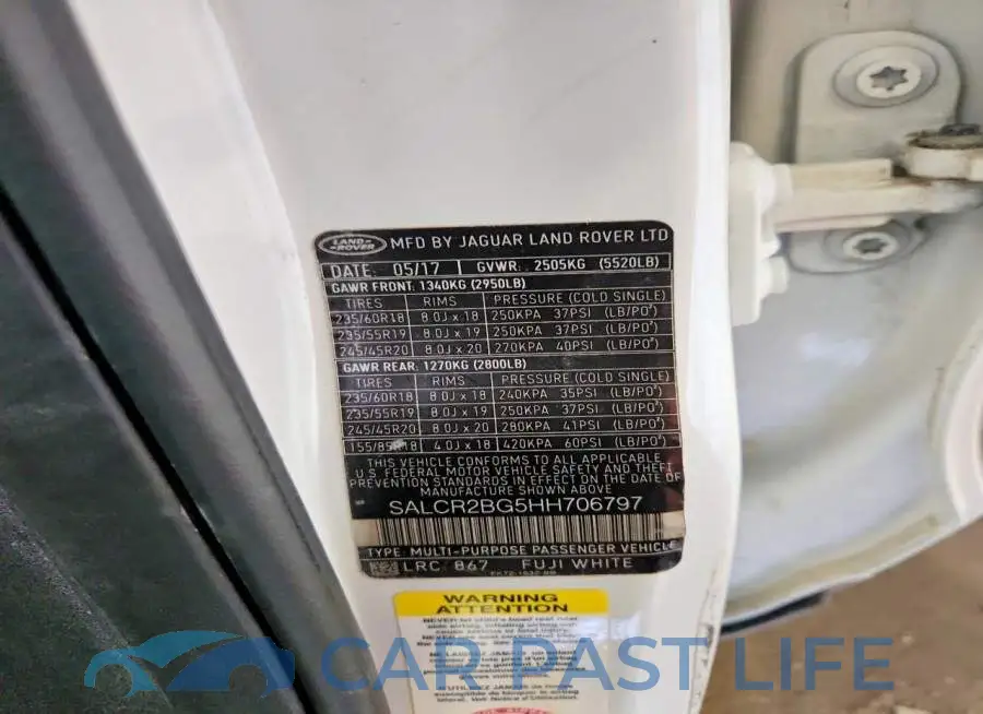 SALCR2BG5HH706797# 14