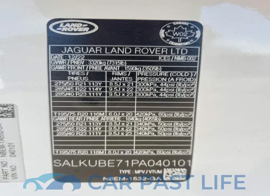 SALKUBE71PA040101# 14