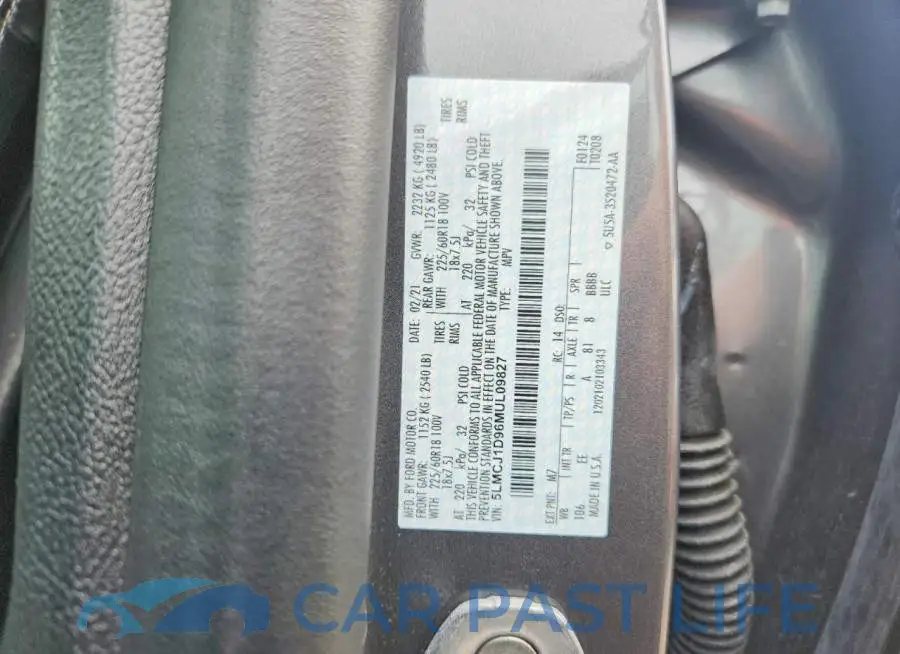5LMCJ1D96MUL09827# 13