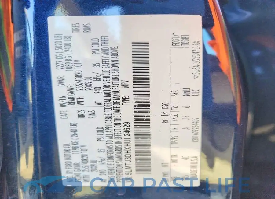 5LMTJ3DHXHUL24629# 13