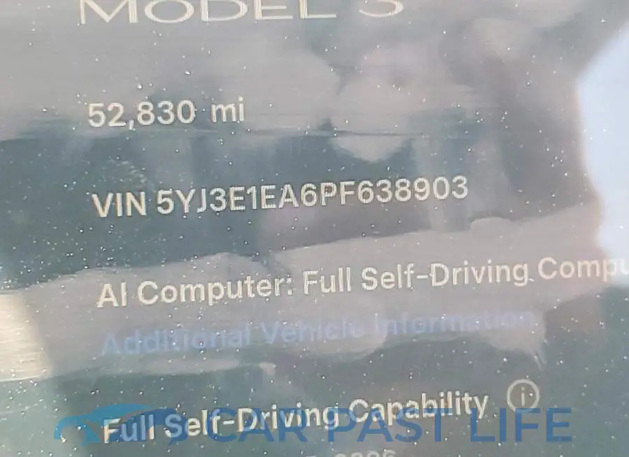 5YJ3E1EA6PF638903# 9