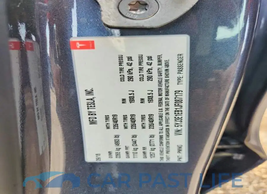 5YJ3E1EB1JF087179# 13