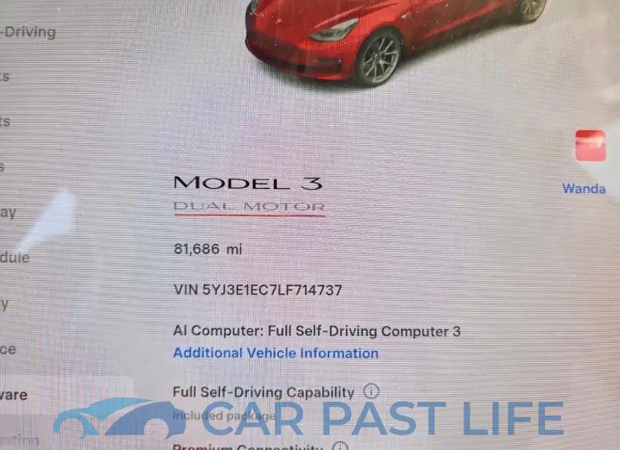 5YJ3E1EC7LF714737# 9