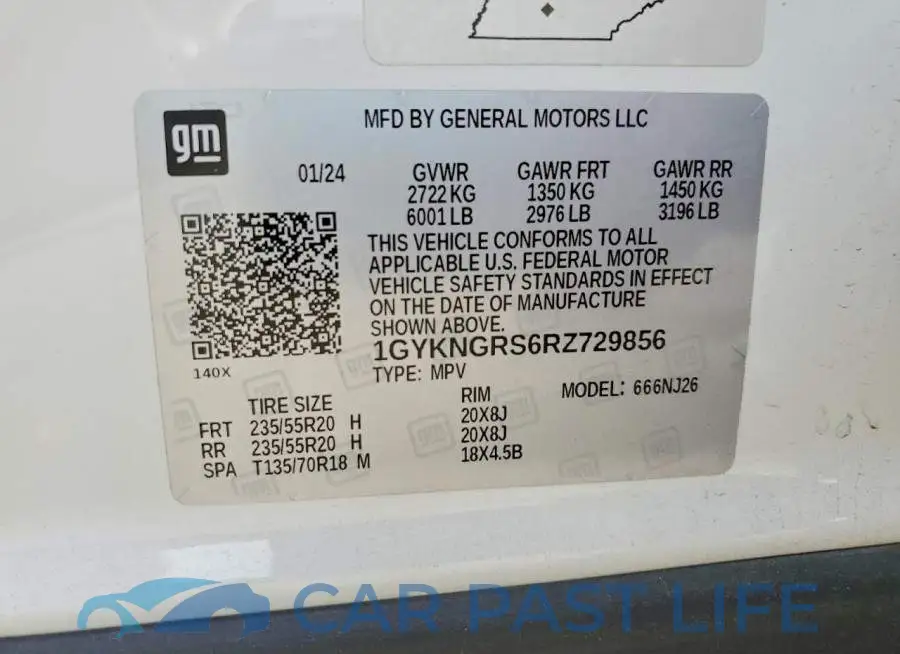 1GYKNGRS6RZ729856# 13