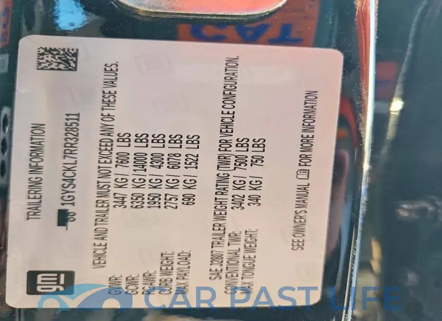 1GYS4CKL7RR328511# 14