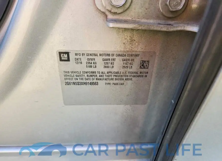 2G61N5S3XH9149563# 13