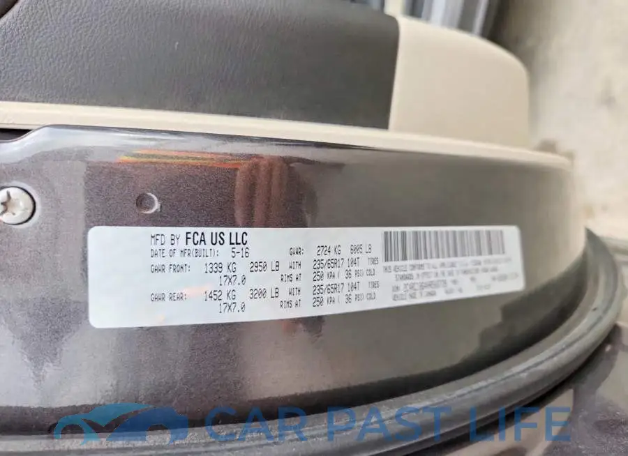 2C4RC1BG4HR503739# 13