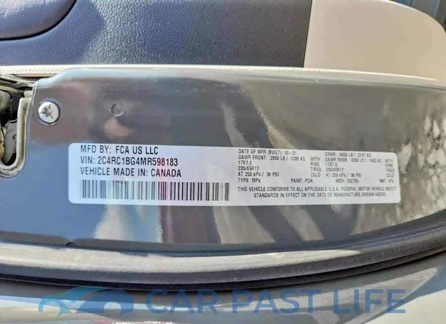 2C4RC1BG4MR598183# 13