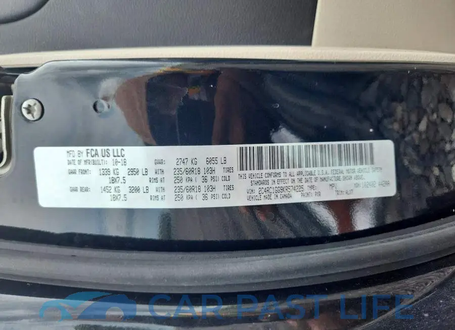 2C4RC1GG9KR574225# 13