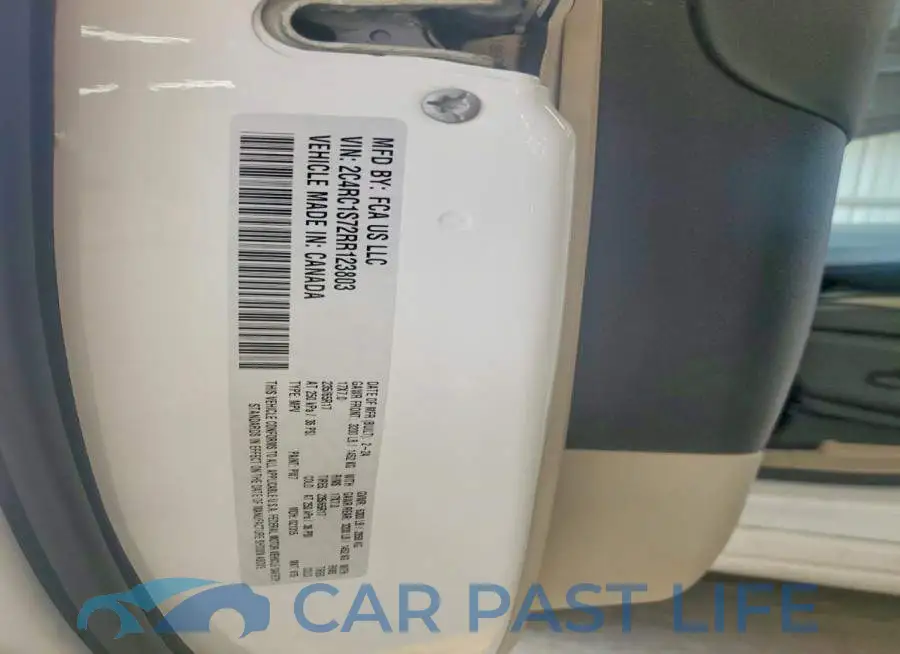 2C4RC1S72RR123803# 12