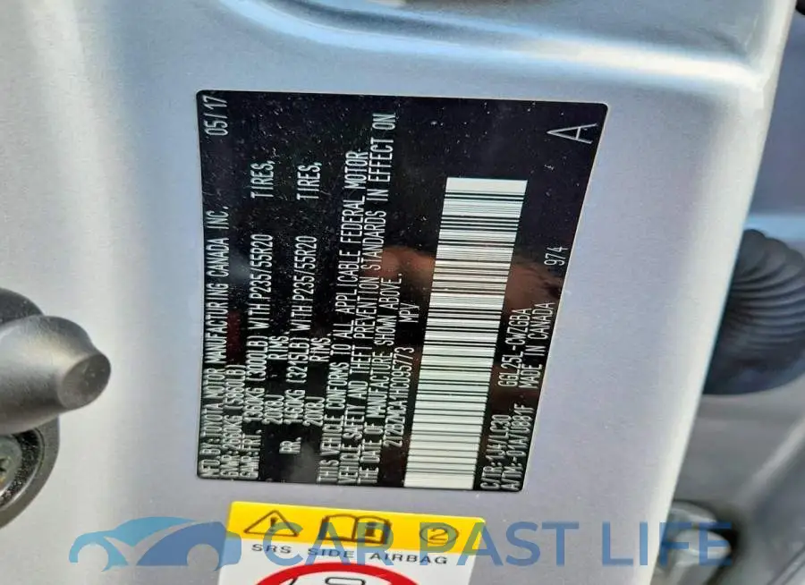 2T2BZMCA1HC095773# 13