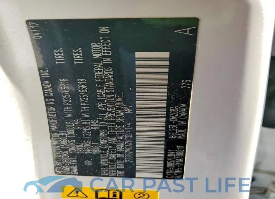 2T2BZMCA7HC094174# 13