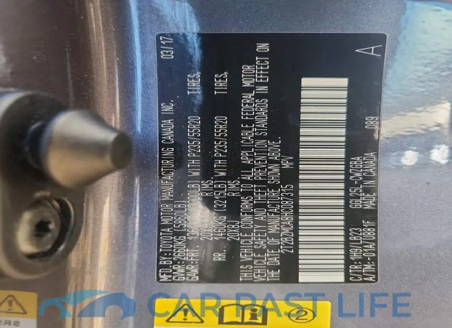 2T2BZMCA8HC087315# 14