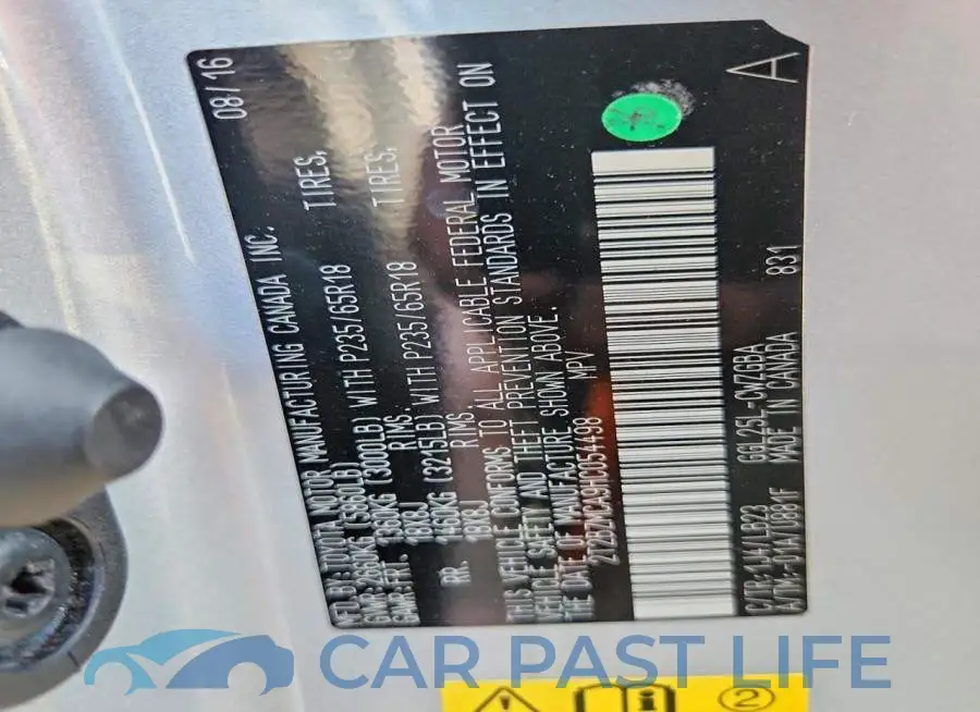 2T2BZMCA9HC054498# 13
