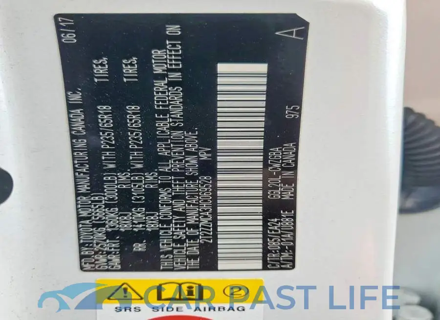 2T2ZZMCA3HC069528# 13