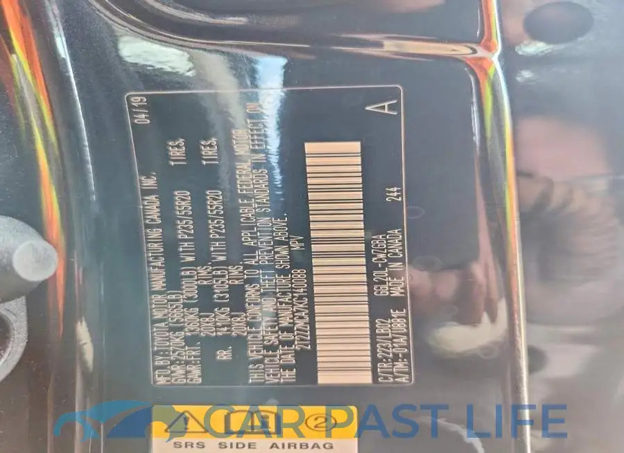2T2ZZMCA7KC140088# 13