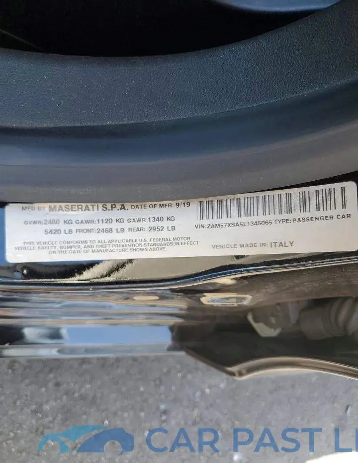 ZAM57XSA5L1345065# 12