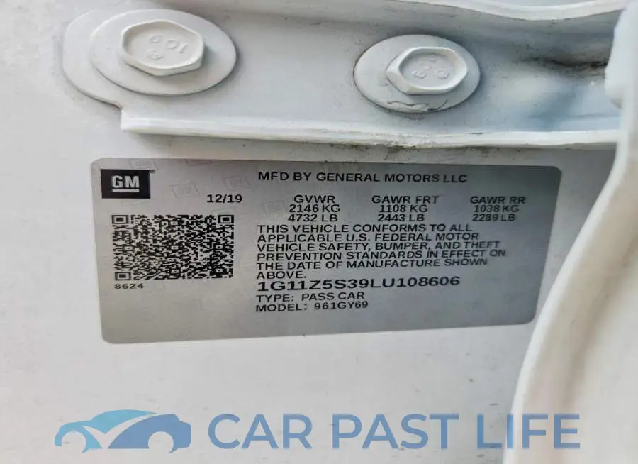 1G11Z5S39LU108606# 13
