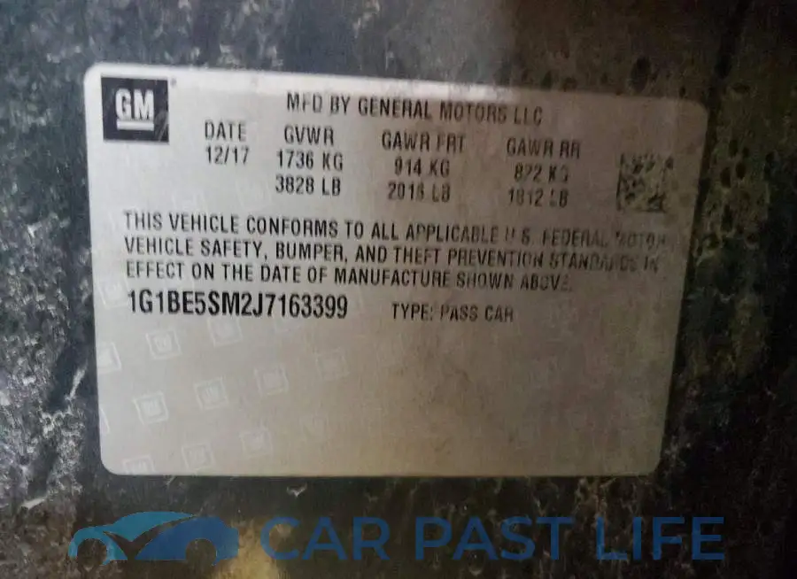 1G1BE5SM2J7163399# 12