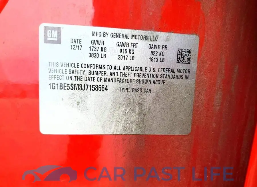 1G1BE5SM3J7158664# 12