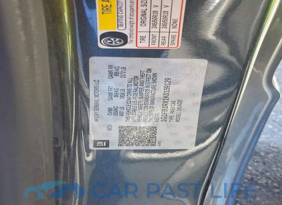 1G1FB1RX1K0159129# 12