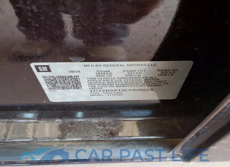 1G1ZB5ST5LF026903# 13