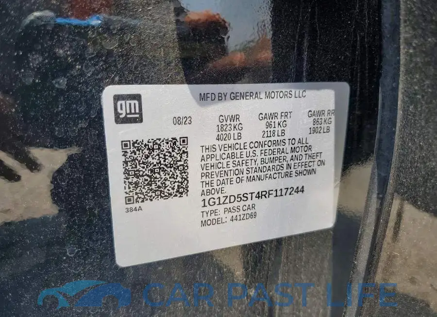 1G1ZD5ST4RF117244# 13