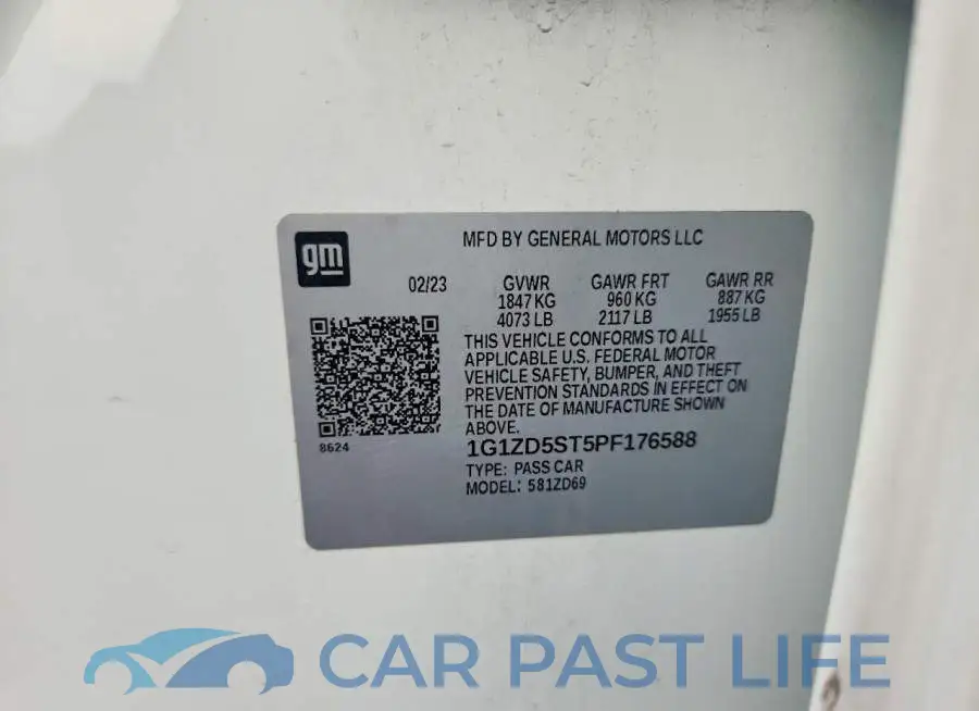 1G1ZD5ST5PF176588# 13