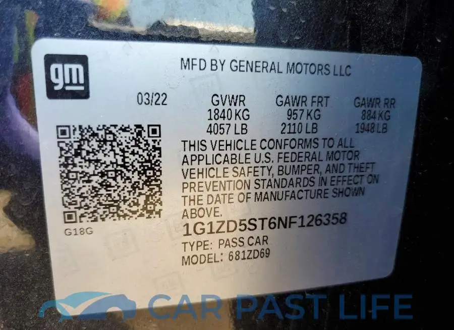 1G1ZD5ST6NF126358# 12