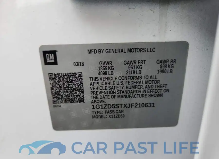 1G1ZD5STXJF210631# 12