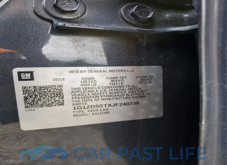 1G1ZD5STXJF240339# 12