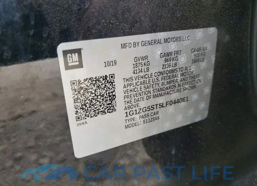 1G1ZG5ST5LF044061# 13