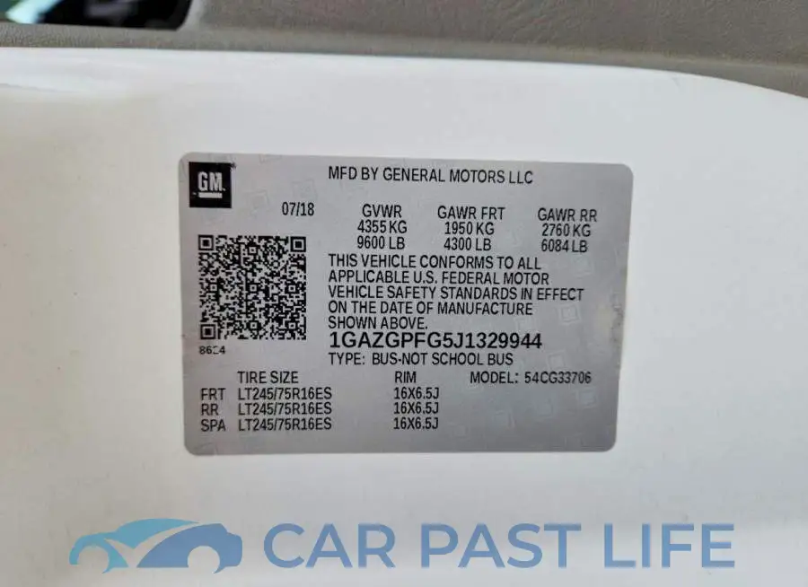 1GAZGPFG5J1329944# 13