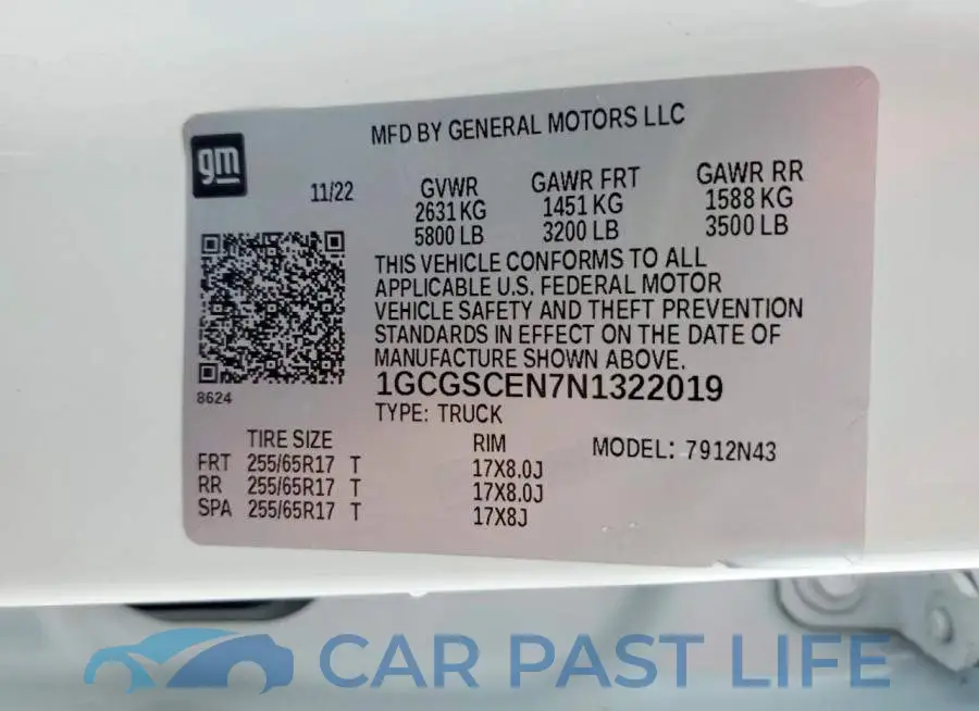 1GCGSCEN7N1322019# 13