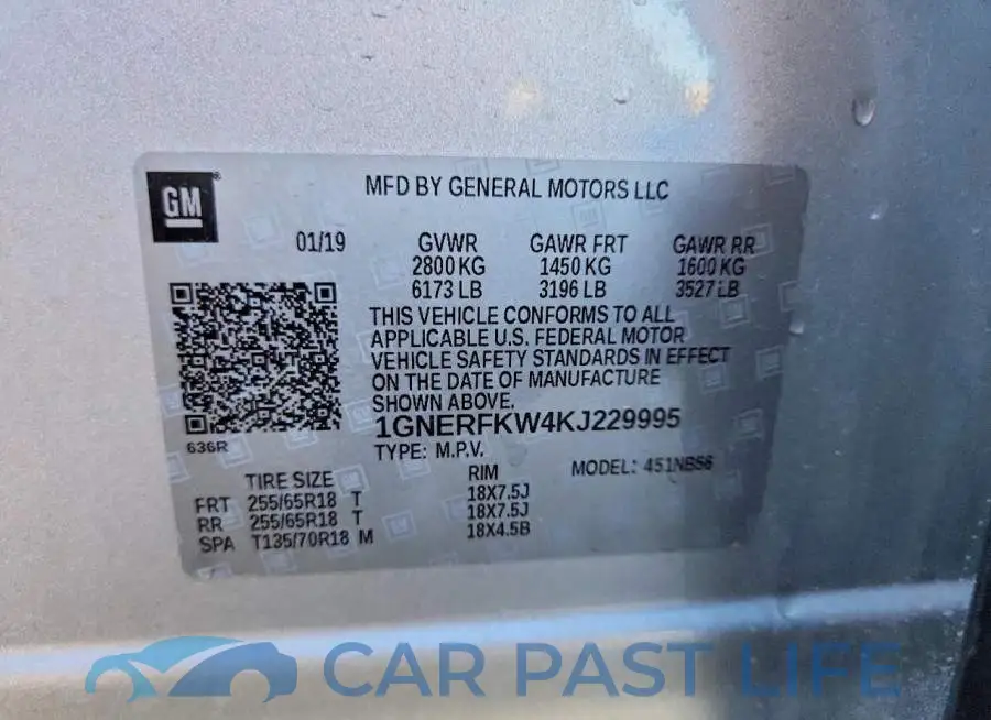1GNERFKW4KJ229995# 14