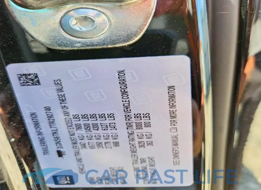 1GNS6TKL7TR292740# 14