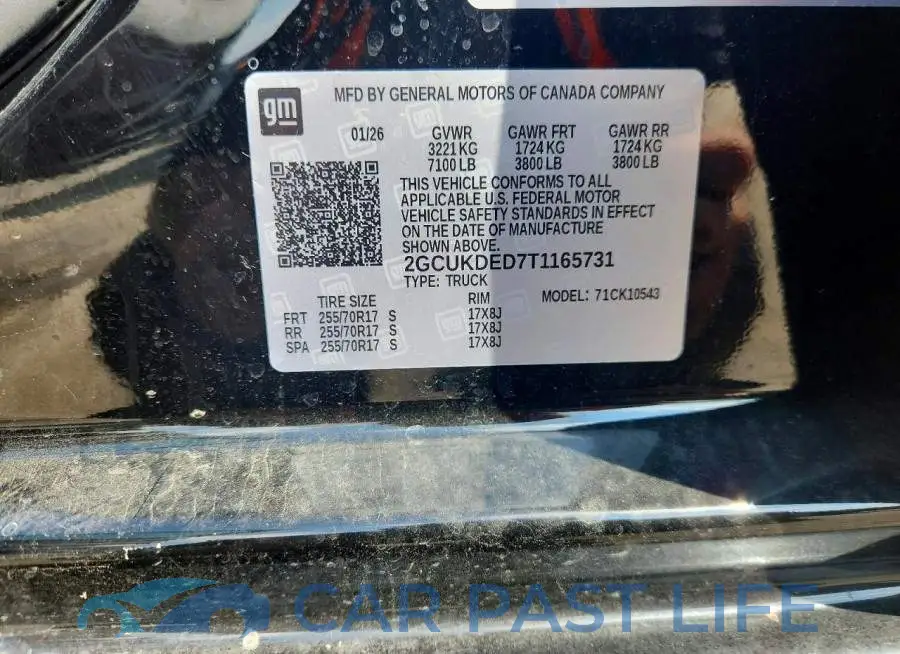 2GCUKDED7T1165731# 13
